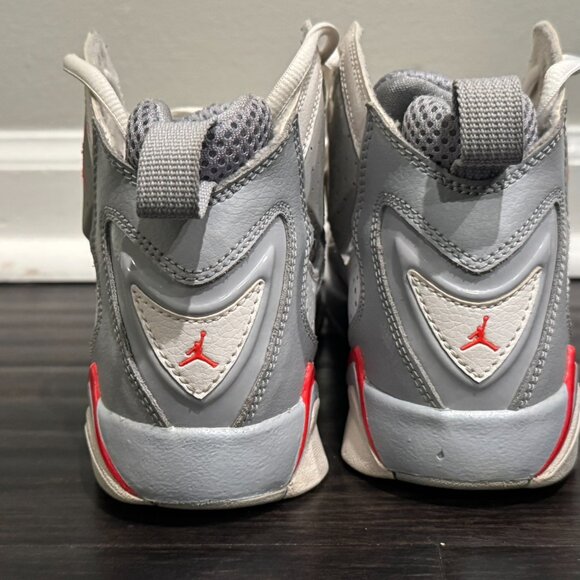 Air Jordan 7 - White / Gray (Size 4Y) - Picture 3 of 4